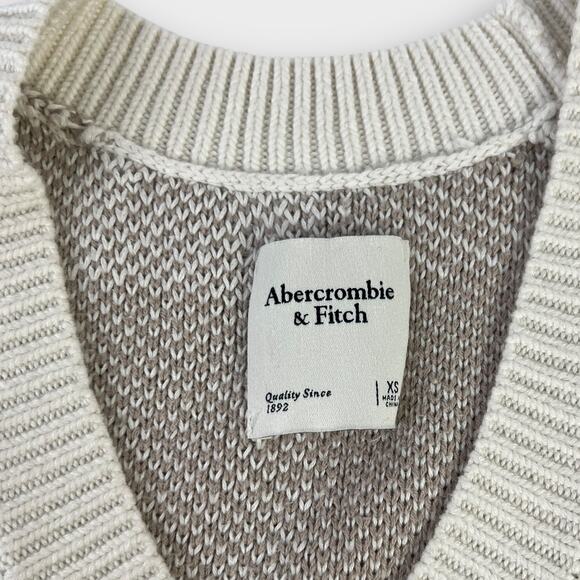 Abercrombie & Fitch Plaid Sweater Vest Dress Size XS - Picture 5 of 7
